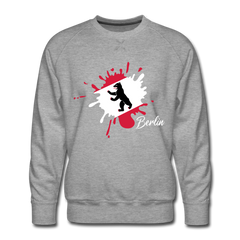 Berlin Klecks Bär - Männer Premium Sweatshirt