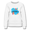 Kreatives Kreuzberg - Frauen Premium Sweatshirt - white