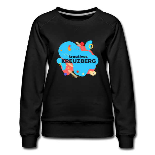 Kreatives Kreuzberg - Frauen Premium Sweatshirt - black