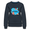 Kreatives Kreuzberg - Frauen Premium Sweatshirt - navy