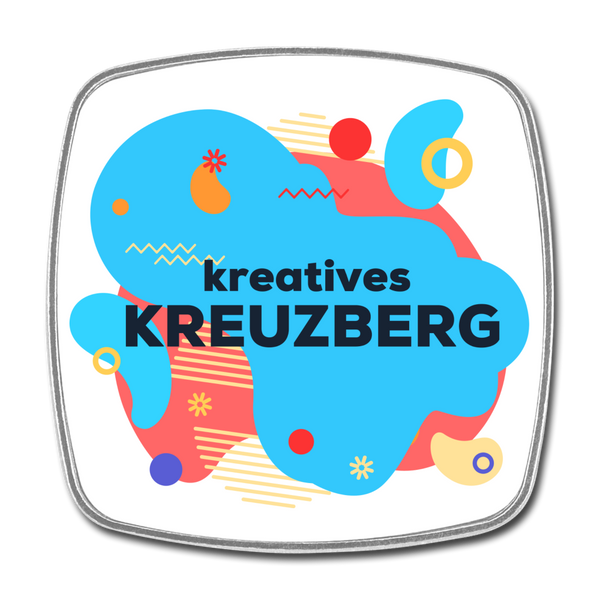 Kreatives Kreuzberg - Kühlschrankmagnet - white
