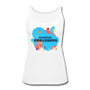 Kreatives Kreuzberg - Frauen Premium Tank Top - white