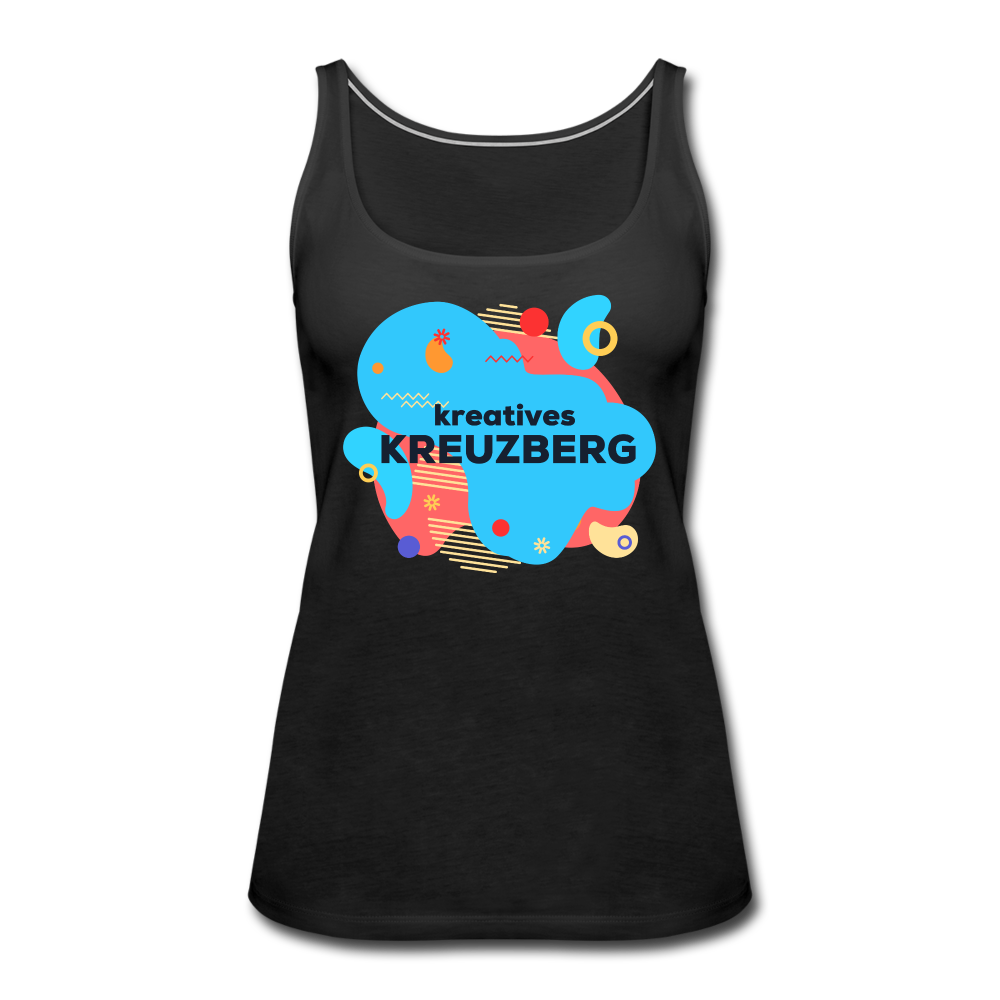 Kreatives Kreuzberg - Frauen Premium Tank Top - black