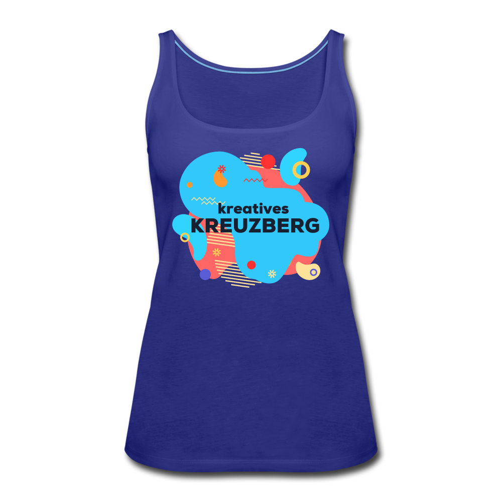 Kreatives Kreuzberg - Frauen Premium Tank Top - royal blue