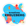 Kreatives Kreuzberg - Aufkleber - white matte
