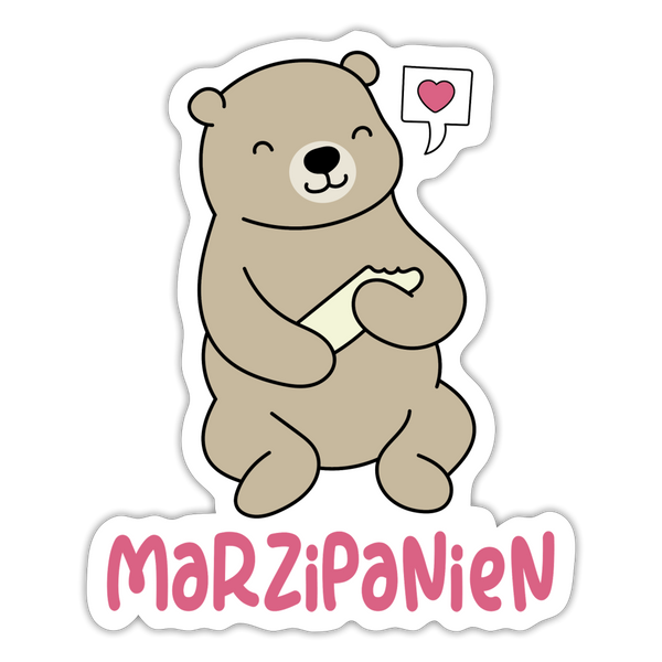 Marzipanien - Aufkleber - white matte