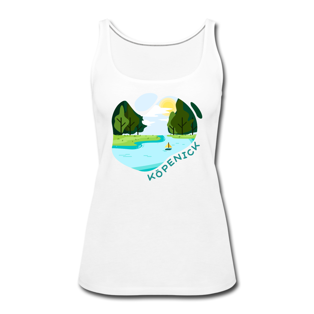 Köpenick am Wasser - Frauen Premium Tank Top - white