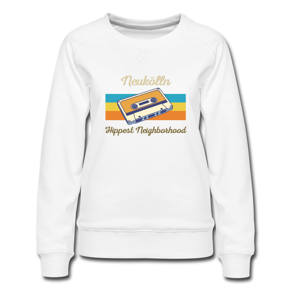 Hippes Neukölln - Frauen Premium Sweatshirt - white