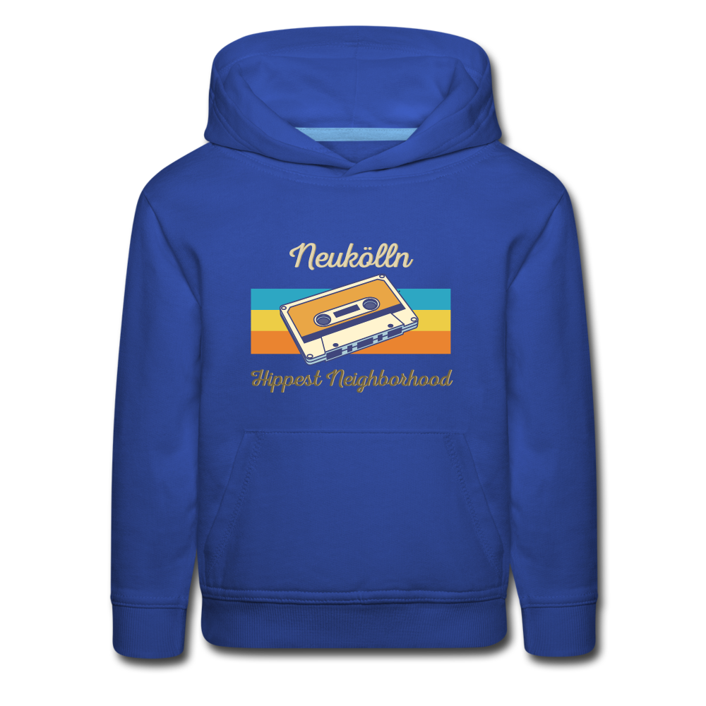 Hippes Neukölln - Kinder Premium Hoodie - royal blue