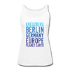 Kreuzberg - Planet Earth - Frauen Premium Tank Top - white