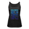 Kreuzberg - Planet Earth - Frauen Premium Tank Top - charcoal grey