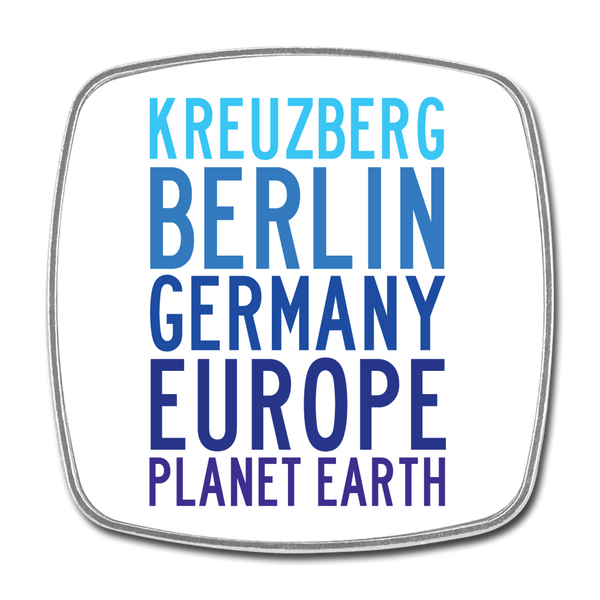 Kreuzberg - Planet Earth - Kühlschrankmagnet - white