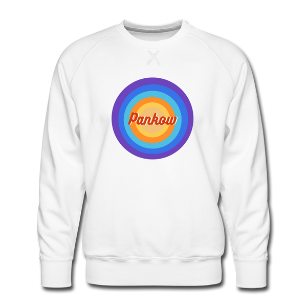 Pankow Retro - Männer Premium Sweatshirt - white