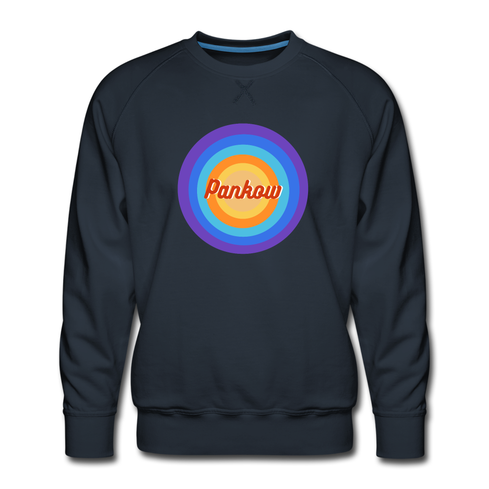 Pankow Retro - Männer Premium Sweatshirt - navy