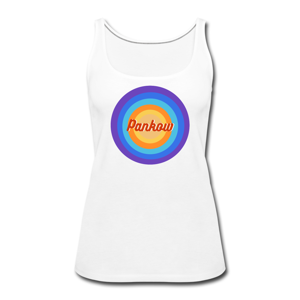 Pankow Retro - Frauen Premium Tank Top - white