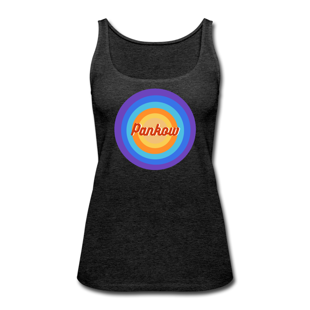 Pankow Retro - Frauen Premium Tank Top - charcoal grey