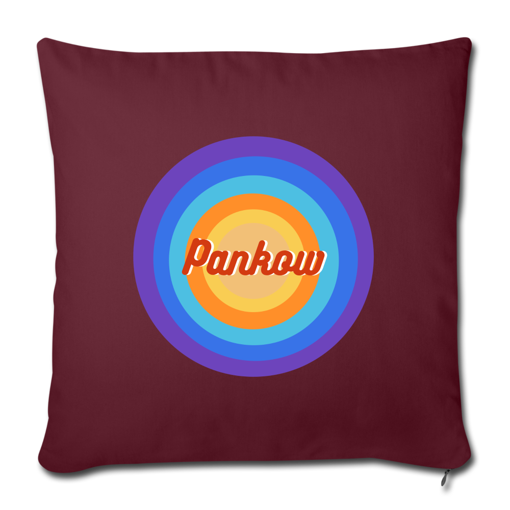 Pankow Retro - Sofakissen mit Füllung (45 x 45 cm) - burgundy