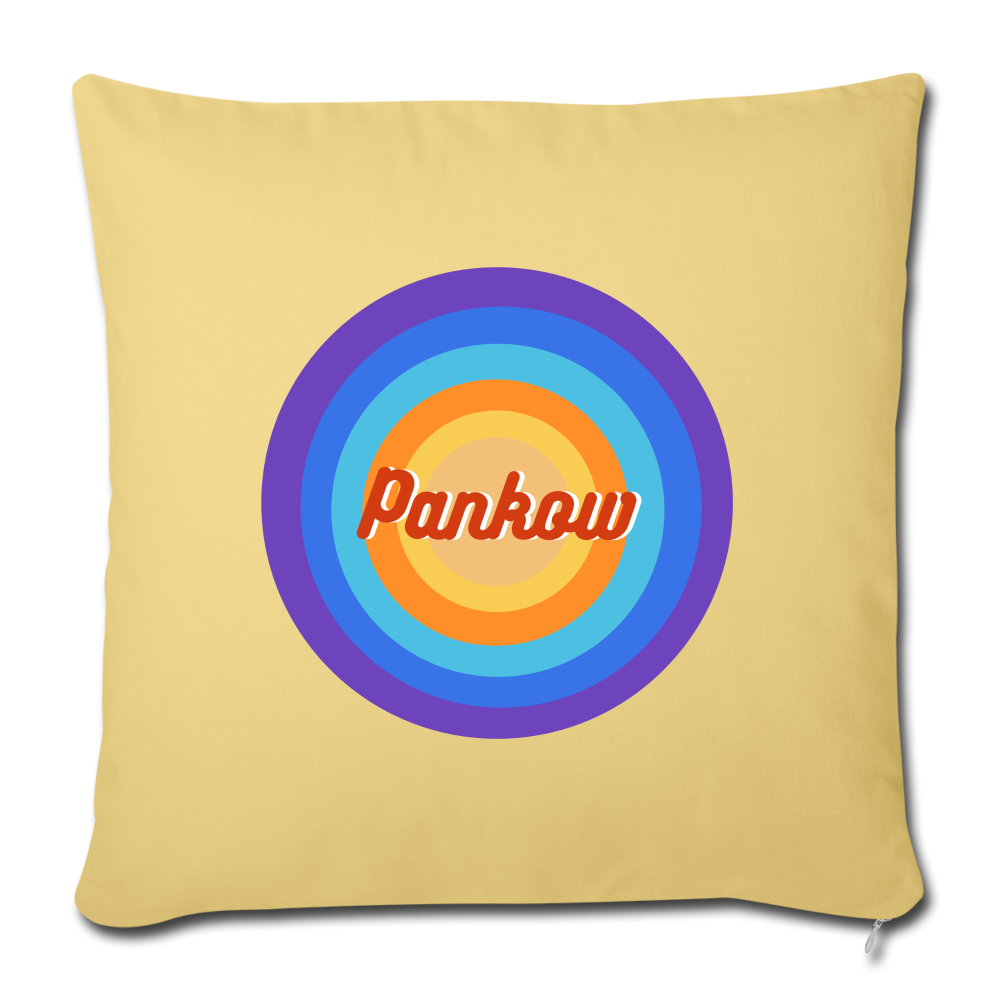 Pankow Retro - Sofakissen mit Füllung (45 x 45 cm) - washed yellow
