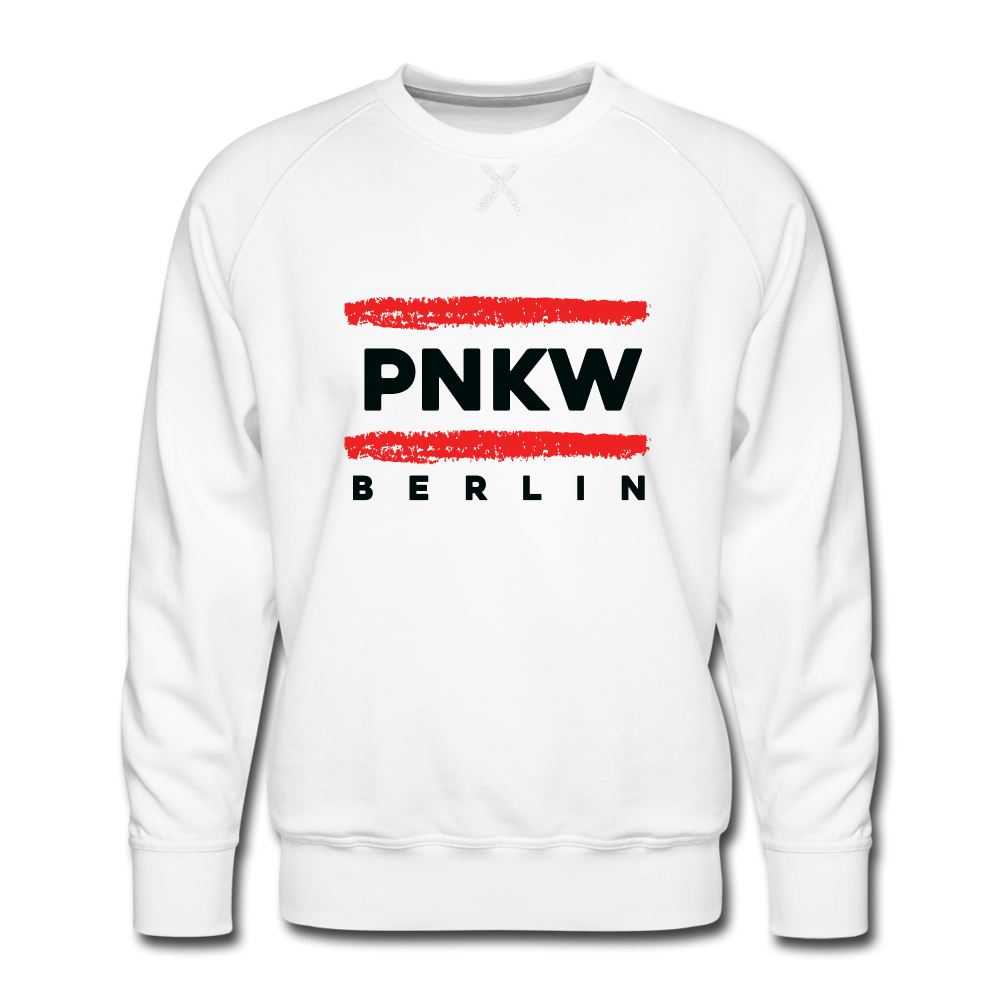 PNKW - Männer Premium Sweatshirt - white