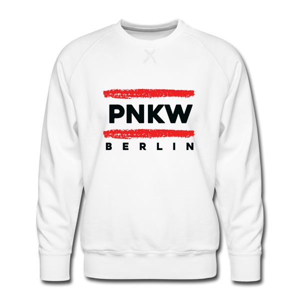 PNKW - Männer Premium Sweatshirt - white