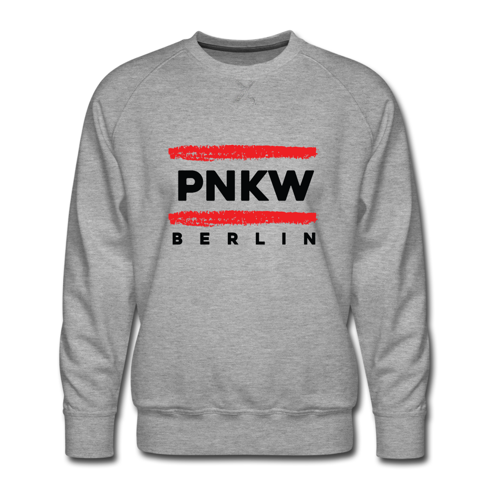 PNKW - Männer Premium Sweatshirt - heather grey