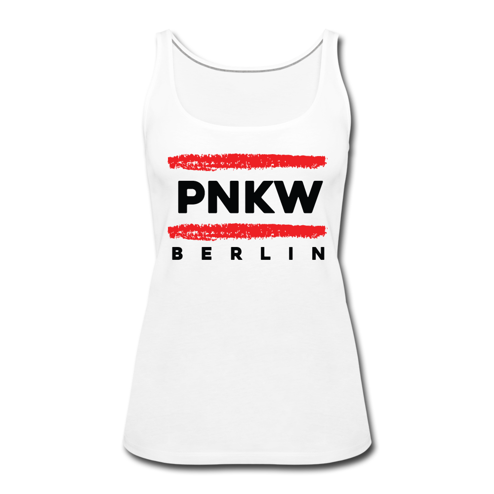 PNKW - Frauen Premium Tank Top - white