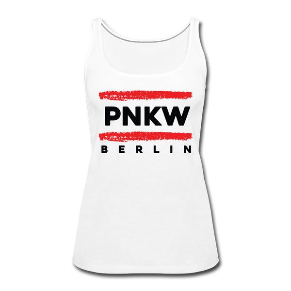 PNKW - Frauen Premium Tank Top - white