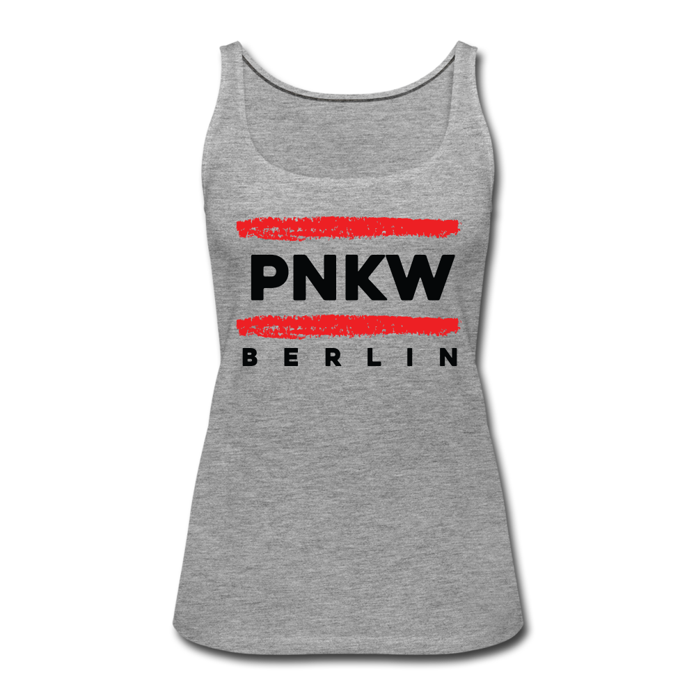 PNKW - Frauen Premium Tank Top - heather grey