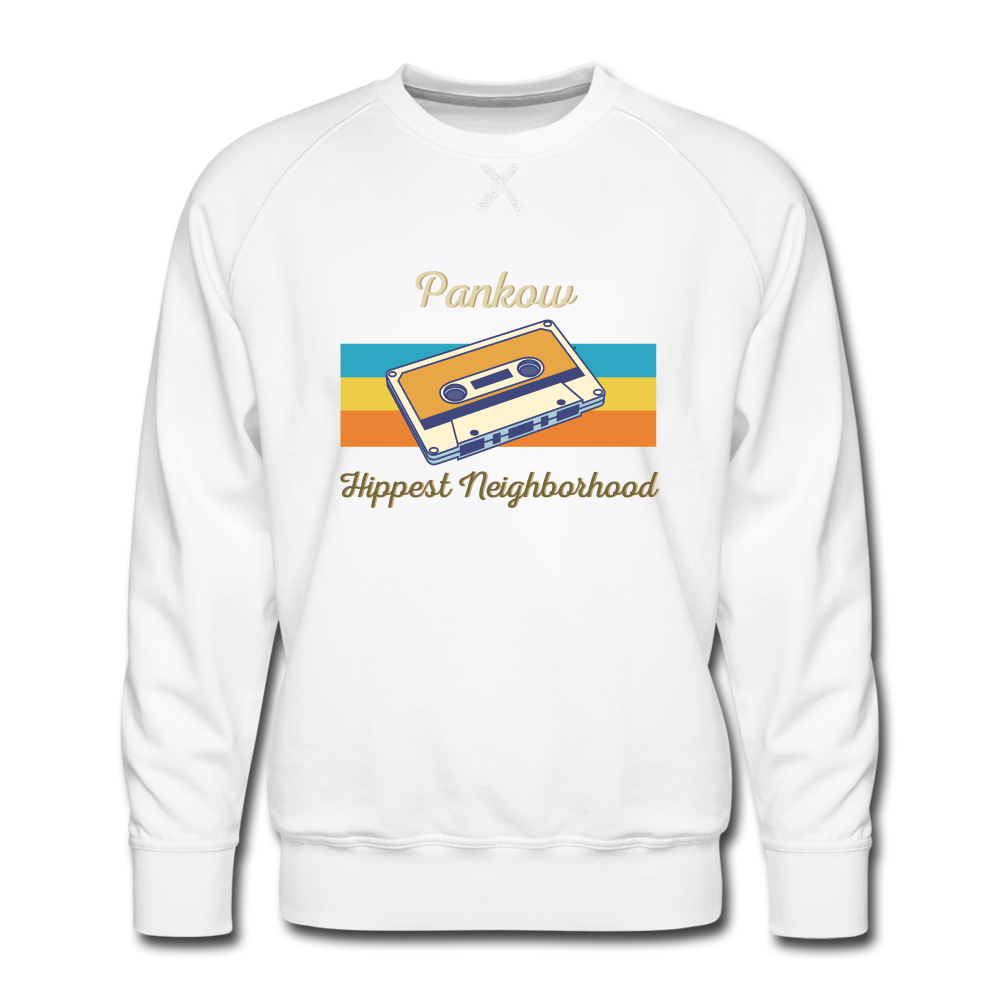 Pankow Hippest Neighborhood - Männer Premium Sweatshirt - white