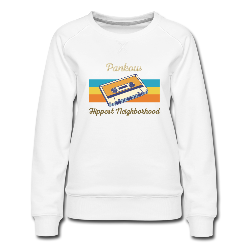 Pankow Hippest Neighborhood - Frauen Premium Sweatshirt - white