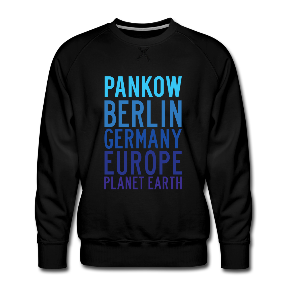 Pankow Planet Earth - Männer Premium Sweatshirt - black