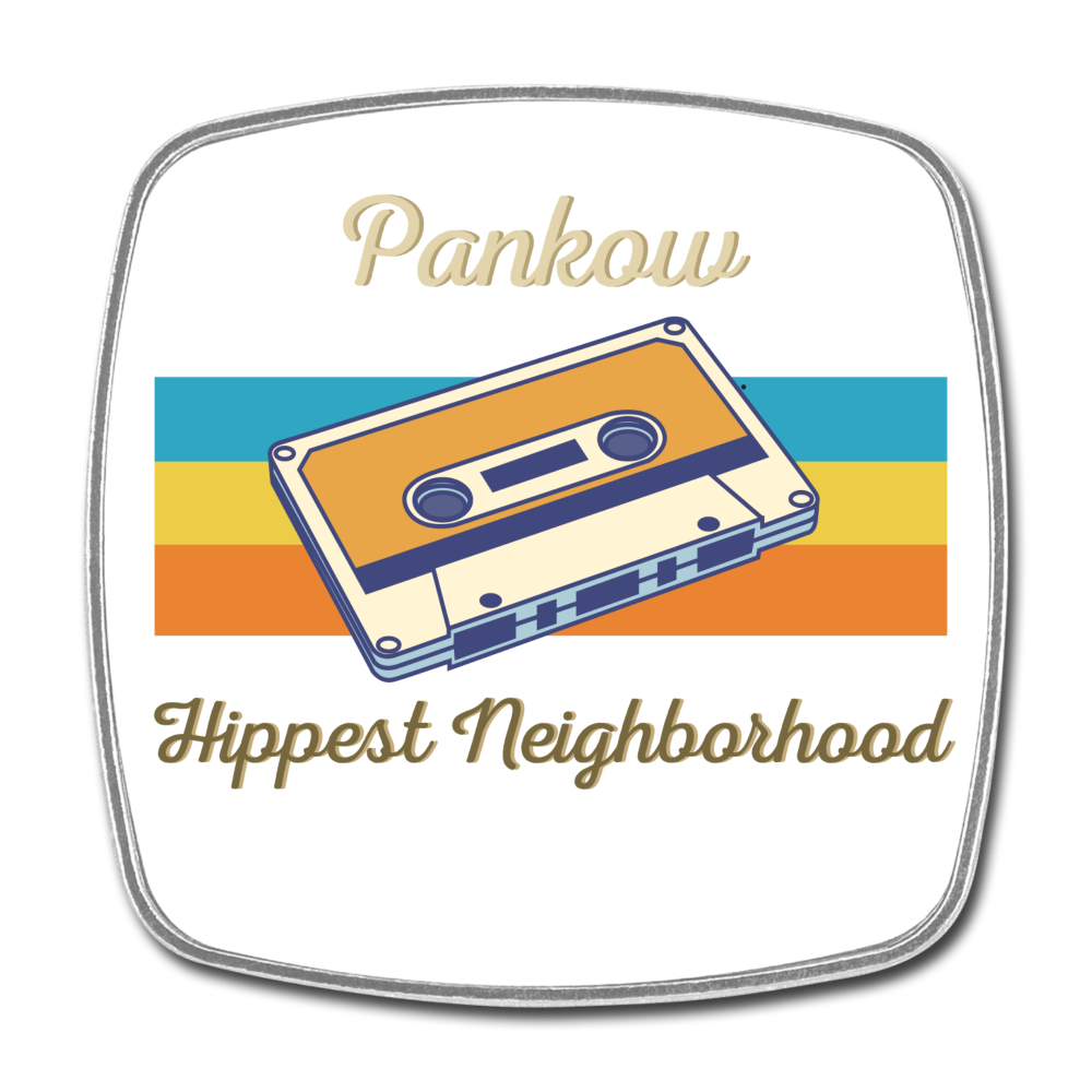 Pankow Hippest Neighborhood - Kühlschrankmagnet - white