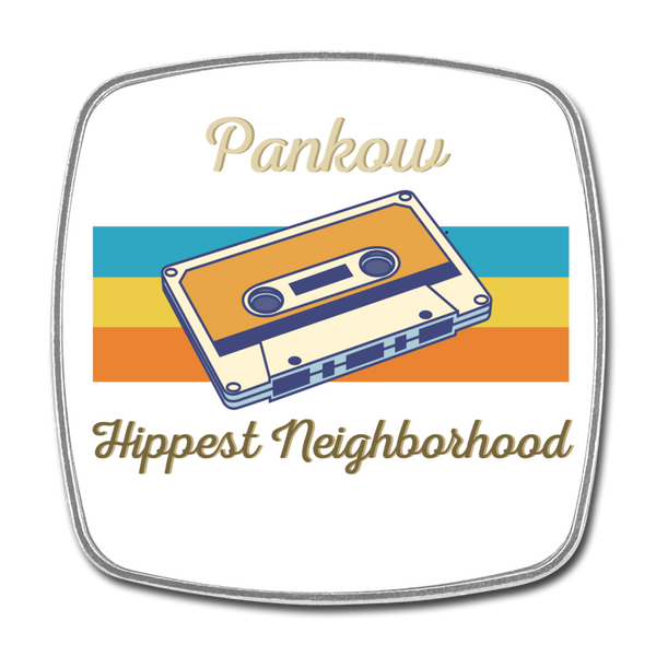 Pankow Hippest Neighborhood - Kühlschrankmagnet - white