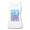 Pankow Planet Earth - Frauen Premium Tank Top - white