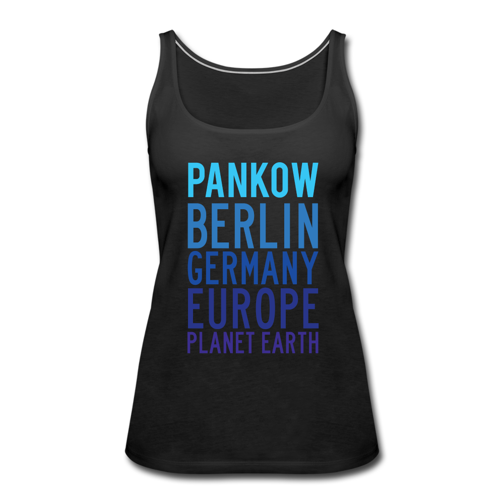 Pankow Planet Earth - Frauen Premium Tank Top - black
