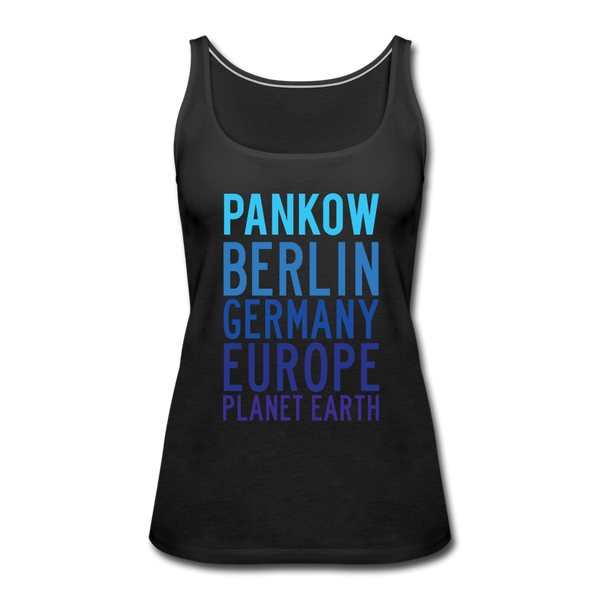 Pankow Planet Earth - Frauen Premium Tank Top - black