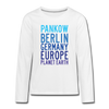 Pankow Planet Earth - Teenager Langarmshirt - white