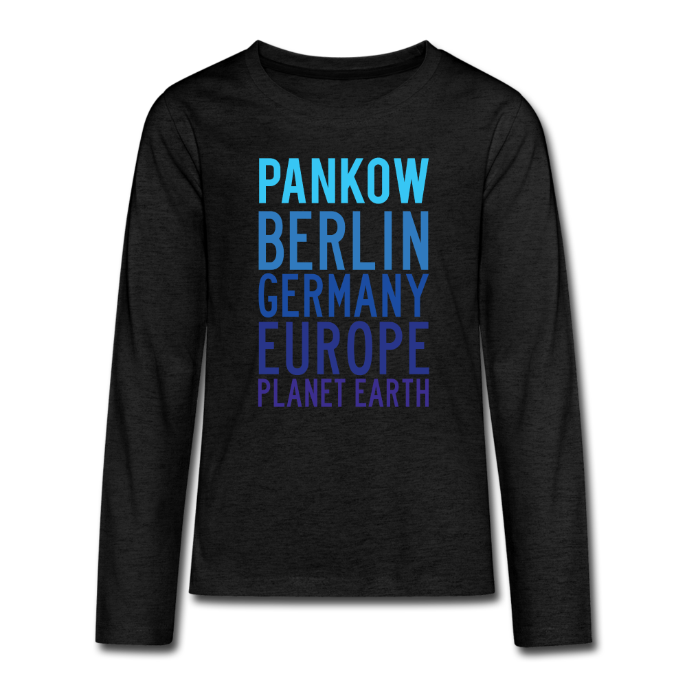 Pankow Planet Earth - Teenager Langarmshirt - charcoal grey