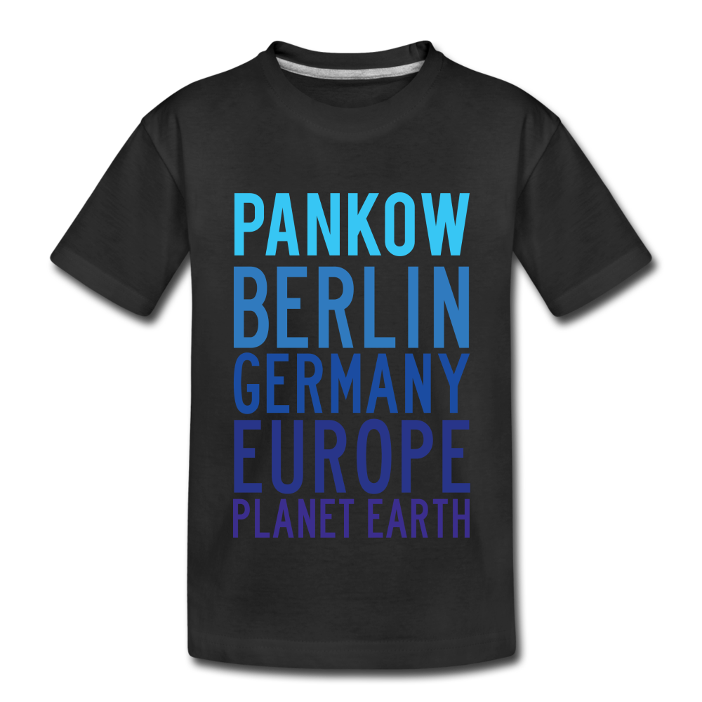 Pankow Planet Earth - Teenager Premium T-Shirt - black