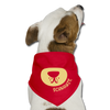 Schnauze - Hunde-Bandana - red