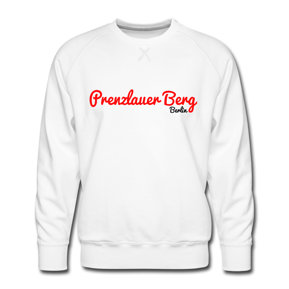 Prenzlauer Berg Berlin - Männer Premium Sweatshirt - white