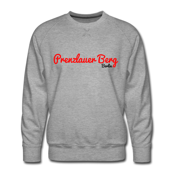 Prenzlauer Berg Berlin - Männer Premium Sweatshirt - heather grey