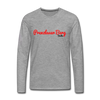 Prenzlauer Berg Berlin - Männer Premium Langamshirt - heather grey