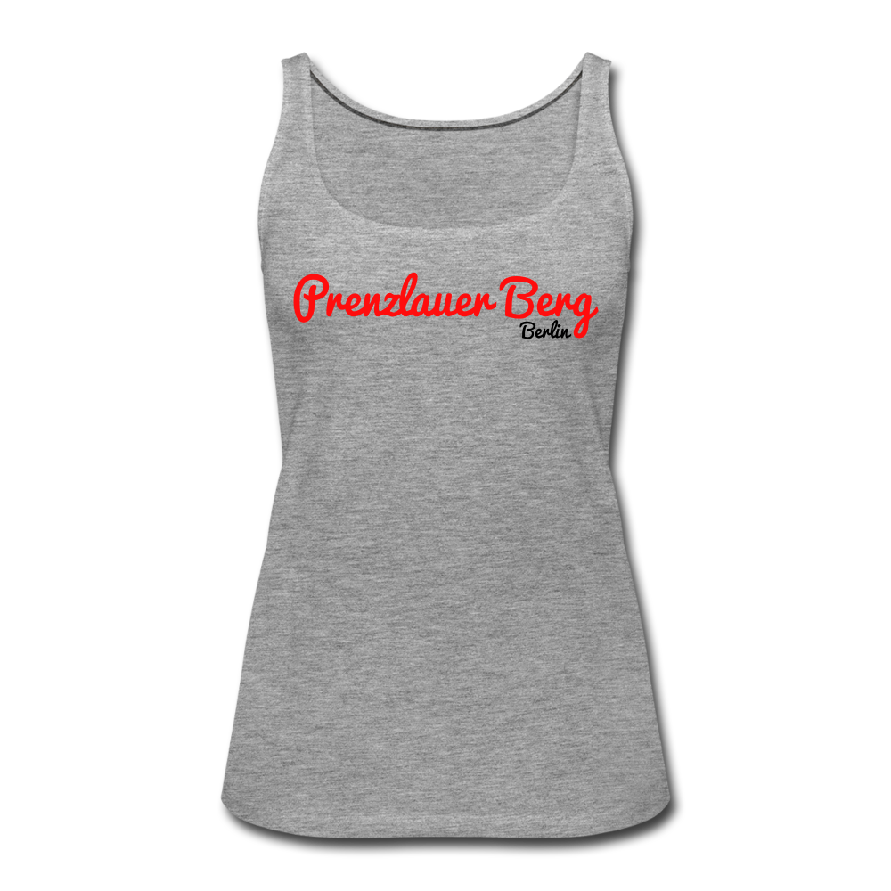 Prenzlauer Berg Berlin - Frauen Premium Tank Top - heather grey