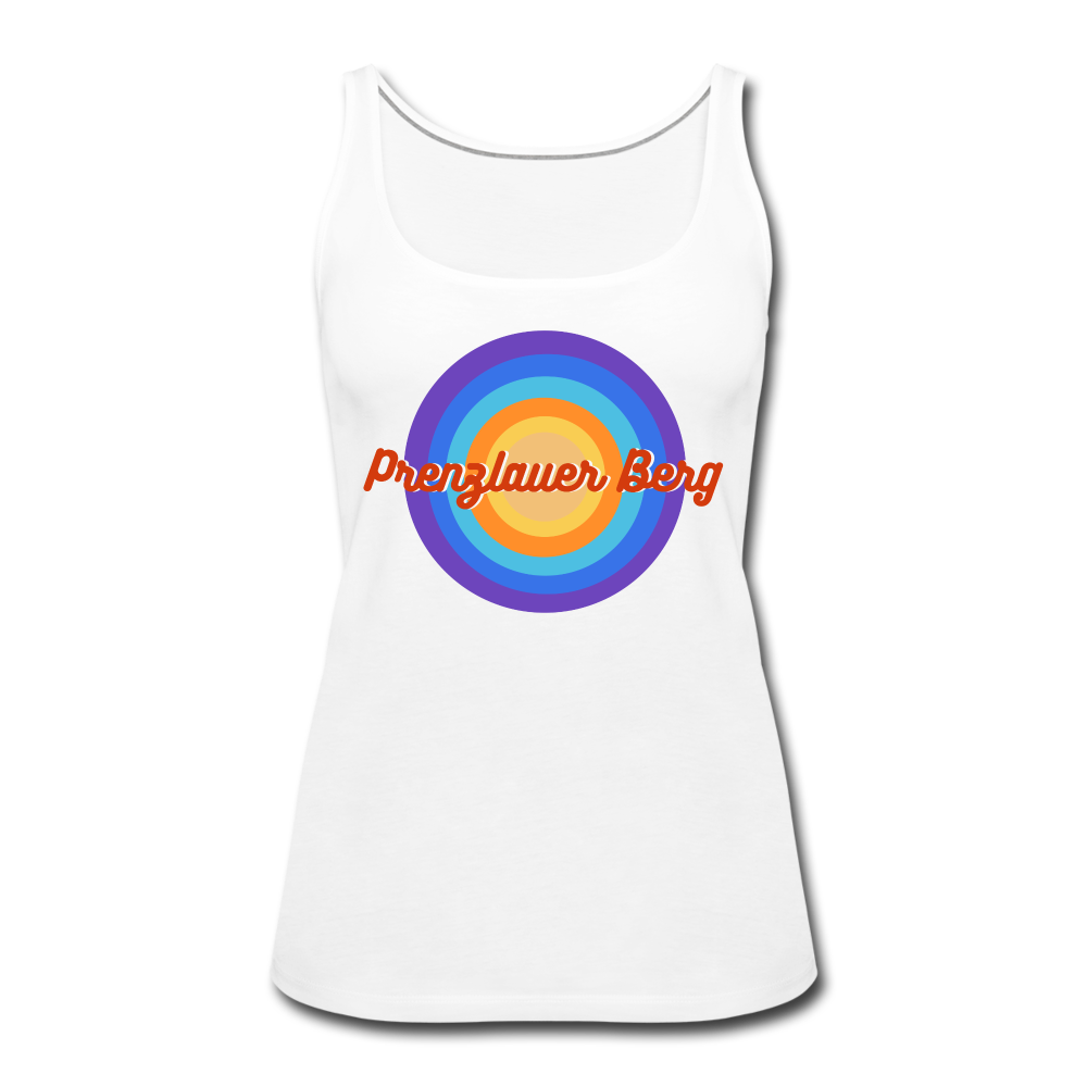 Prenzlauer Berg Retro - Frauen Premium Tank Top - white