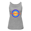 Prenzlauer Berg Retro - Frauen Premium Tank Top - heather grey