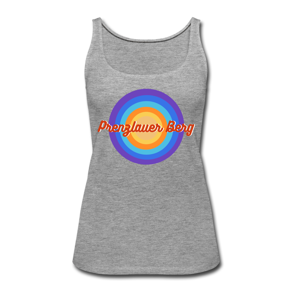 Prenzlauer Berg Retro - Frauen Premium Tank Top - heather grey