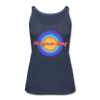 Prenzlauer Berg Retro - Frauen Premium Tank Top - navy