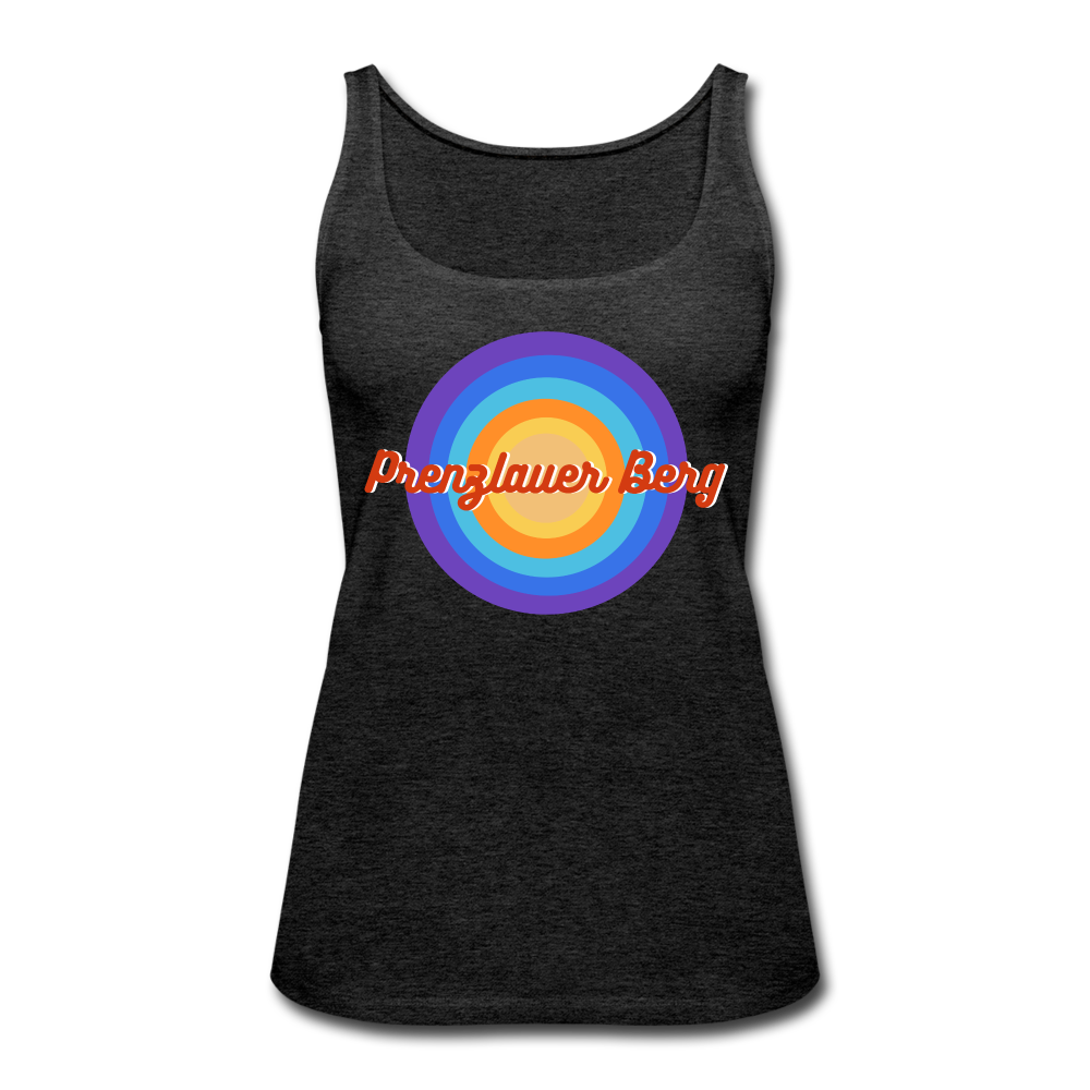 Prenzlauer Berg Retro - Frauen Premium Tank Top - charcoal grey