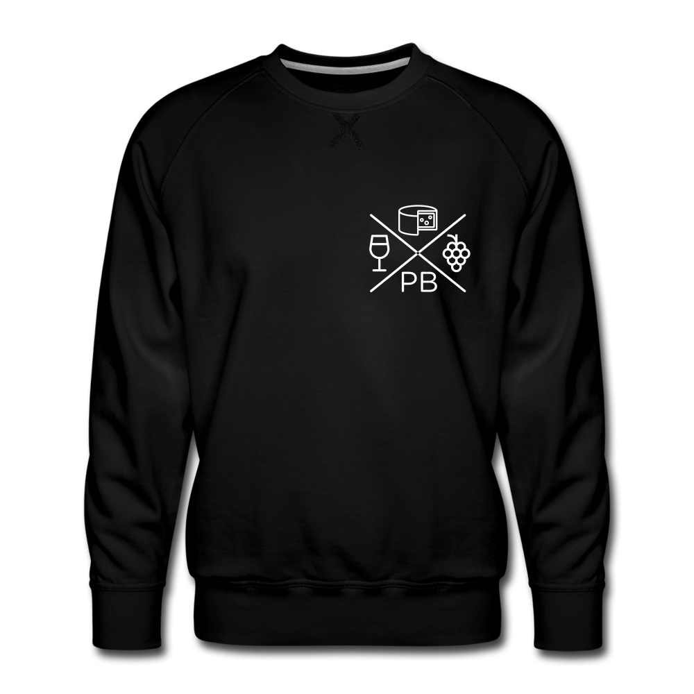 Prenzlauer Berg Kiez  - Männer Premium Sweatshirt - black